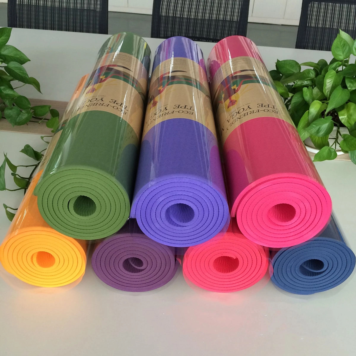 Non-Slip Tpe Yoga Mats 1