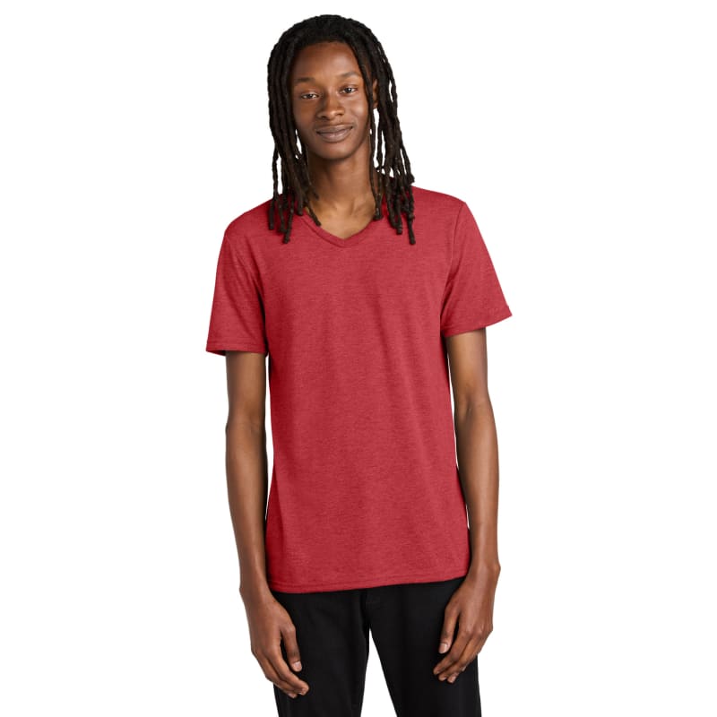 AllMade Unisex Tri-Blend V-Neck Tee 8