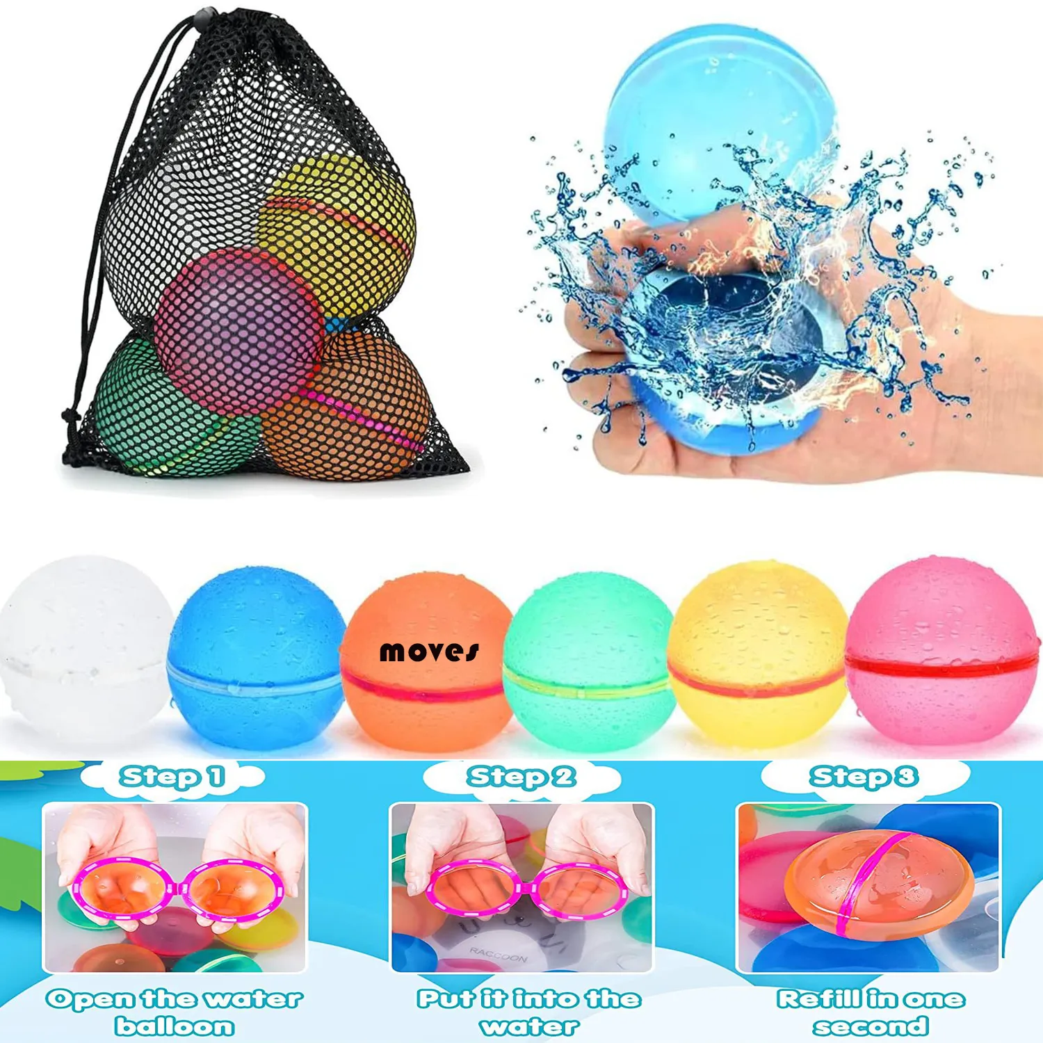 Reusable Silica Gel Water Polo 5