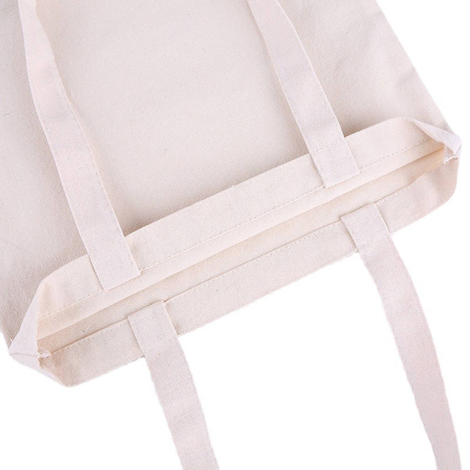 Aesthetic Canvas Sturdy Cloth Cotton Totes Bag 8