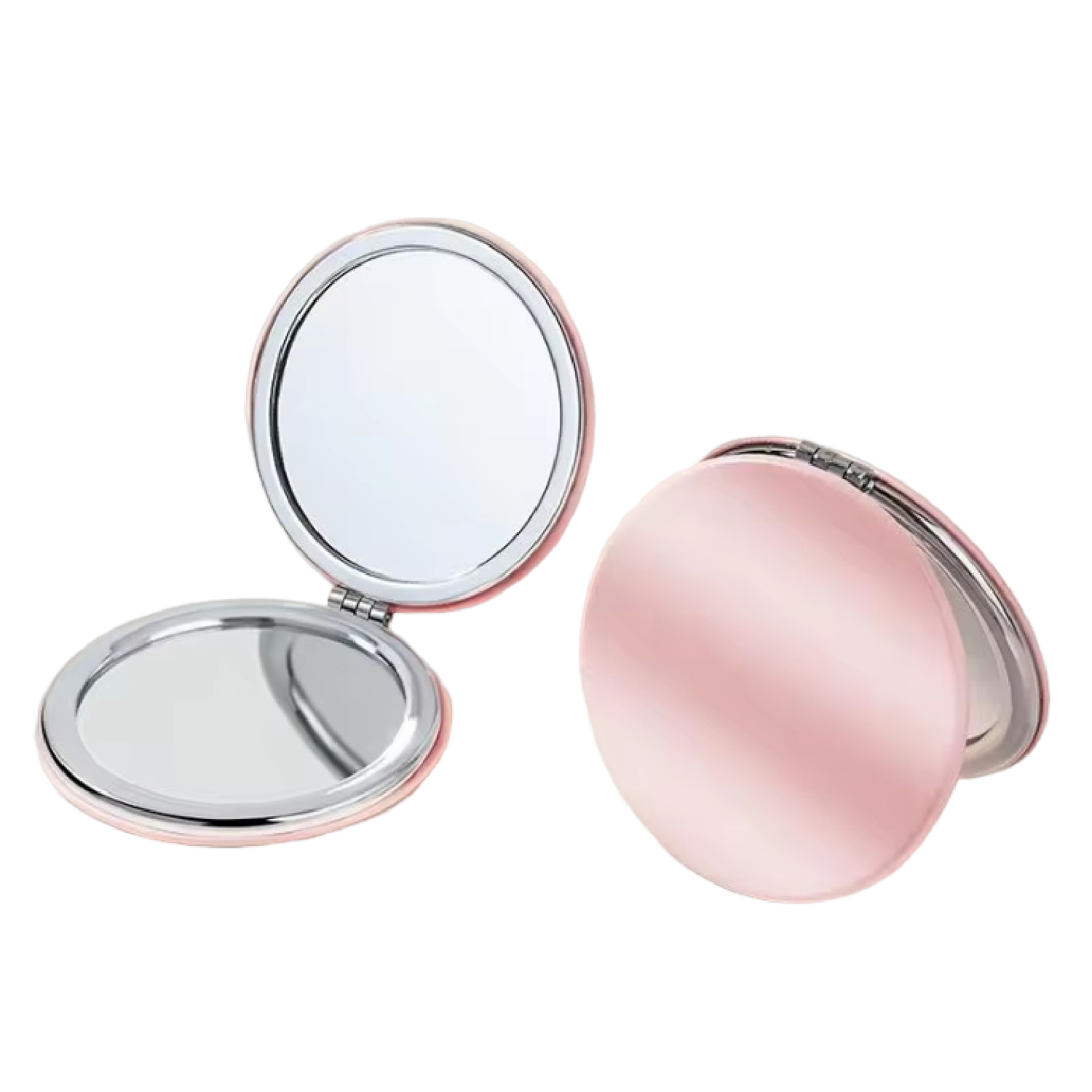 Round Shape Folding Compact Makeup Mirror 4