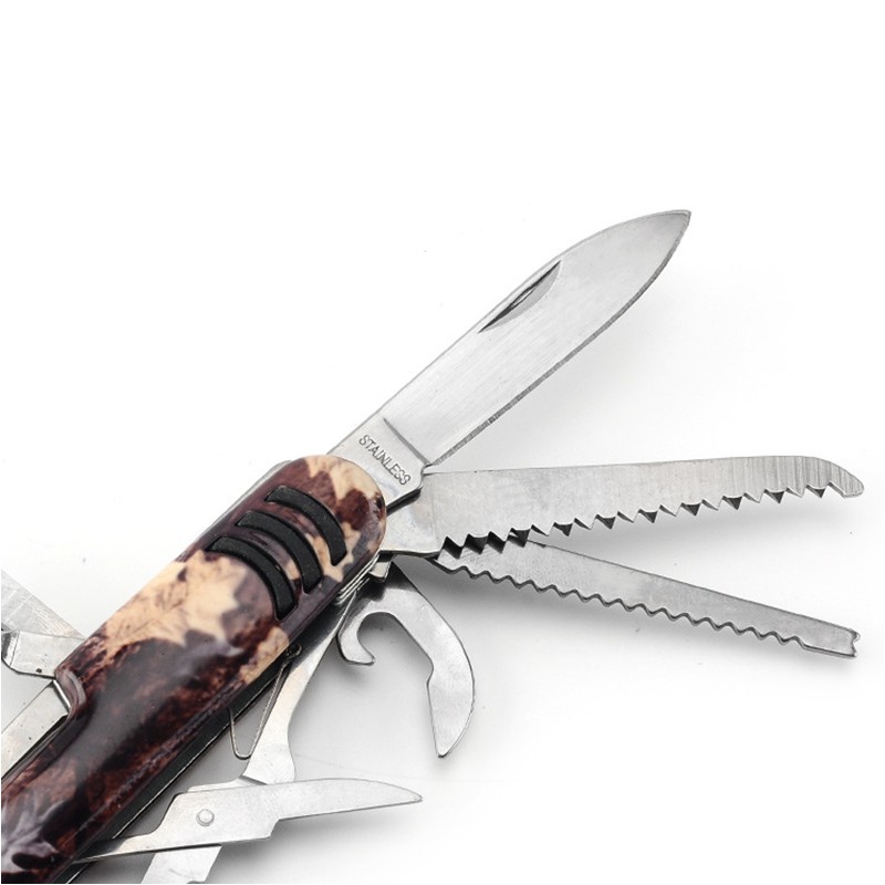 Camouflage Multi-Function Tool Pocket Knife 3