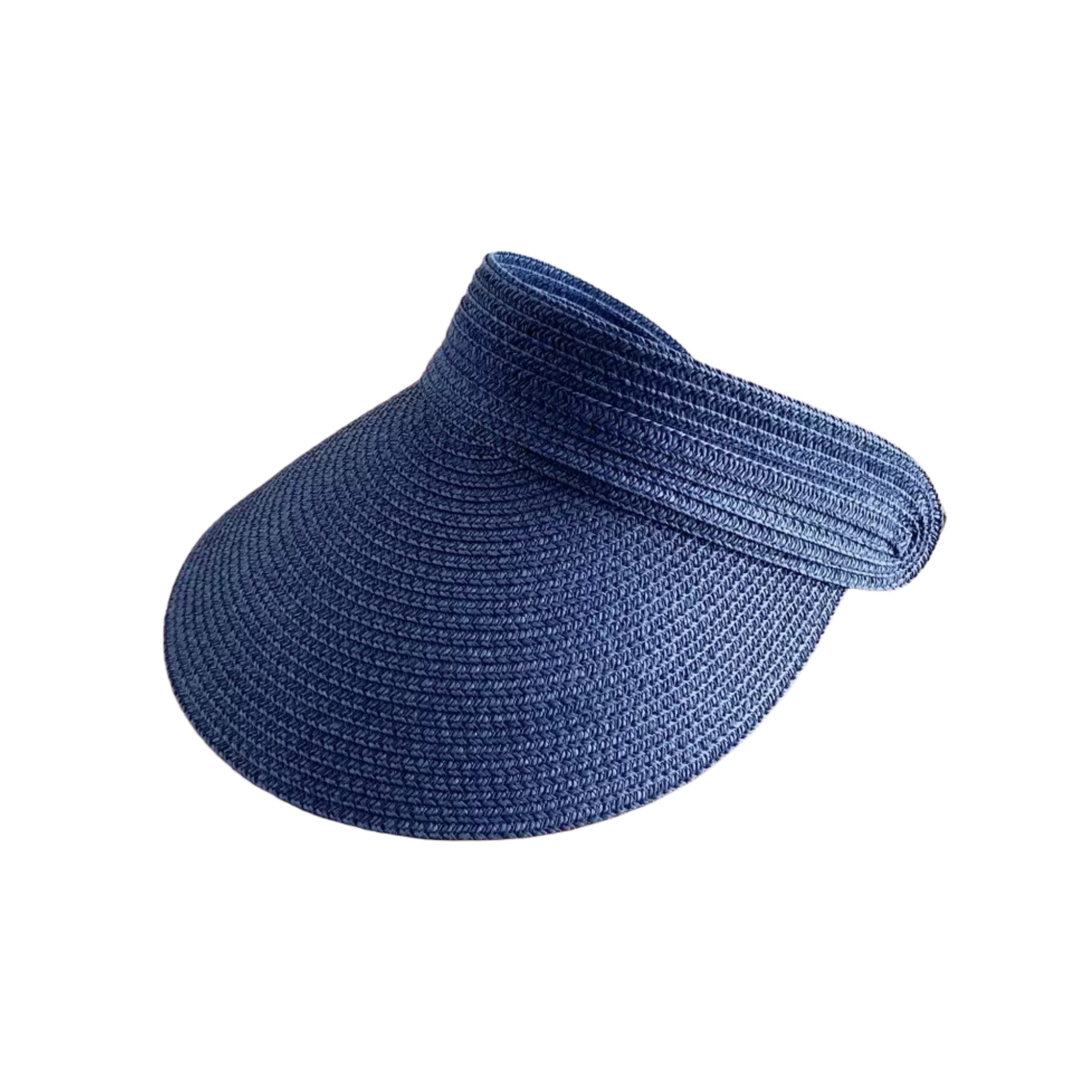 Wide Brim Sun Straw Visor Hat 9