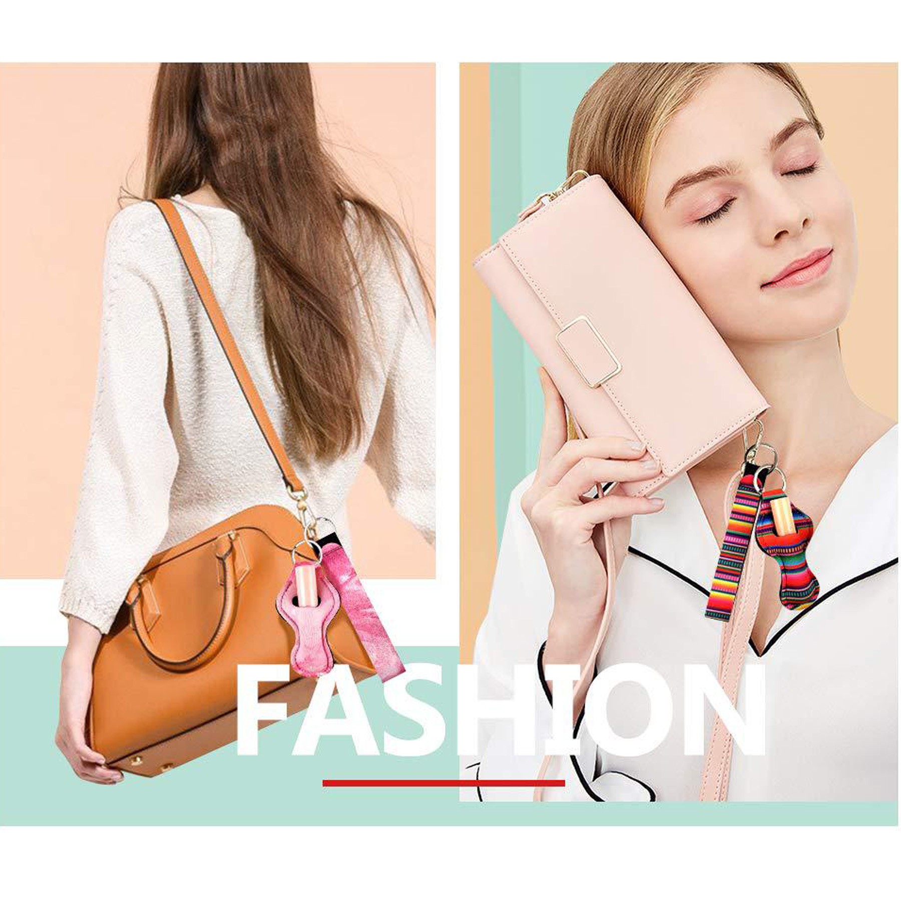 Neoprene Keychain Wristlet 4