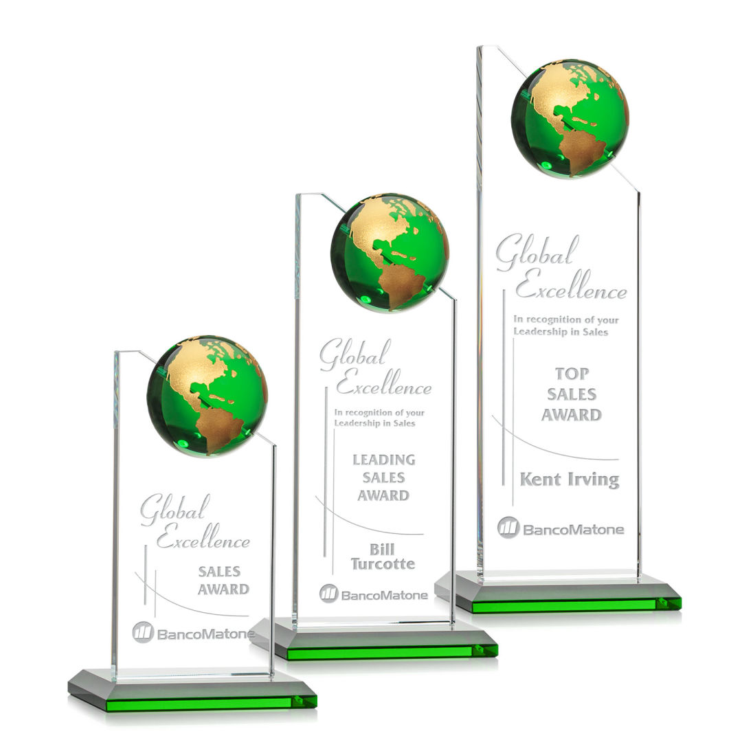 Arden Globe Award - Green/Gold 10