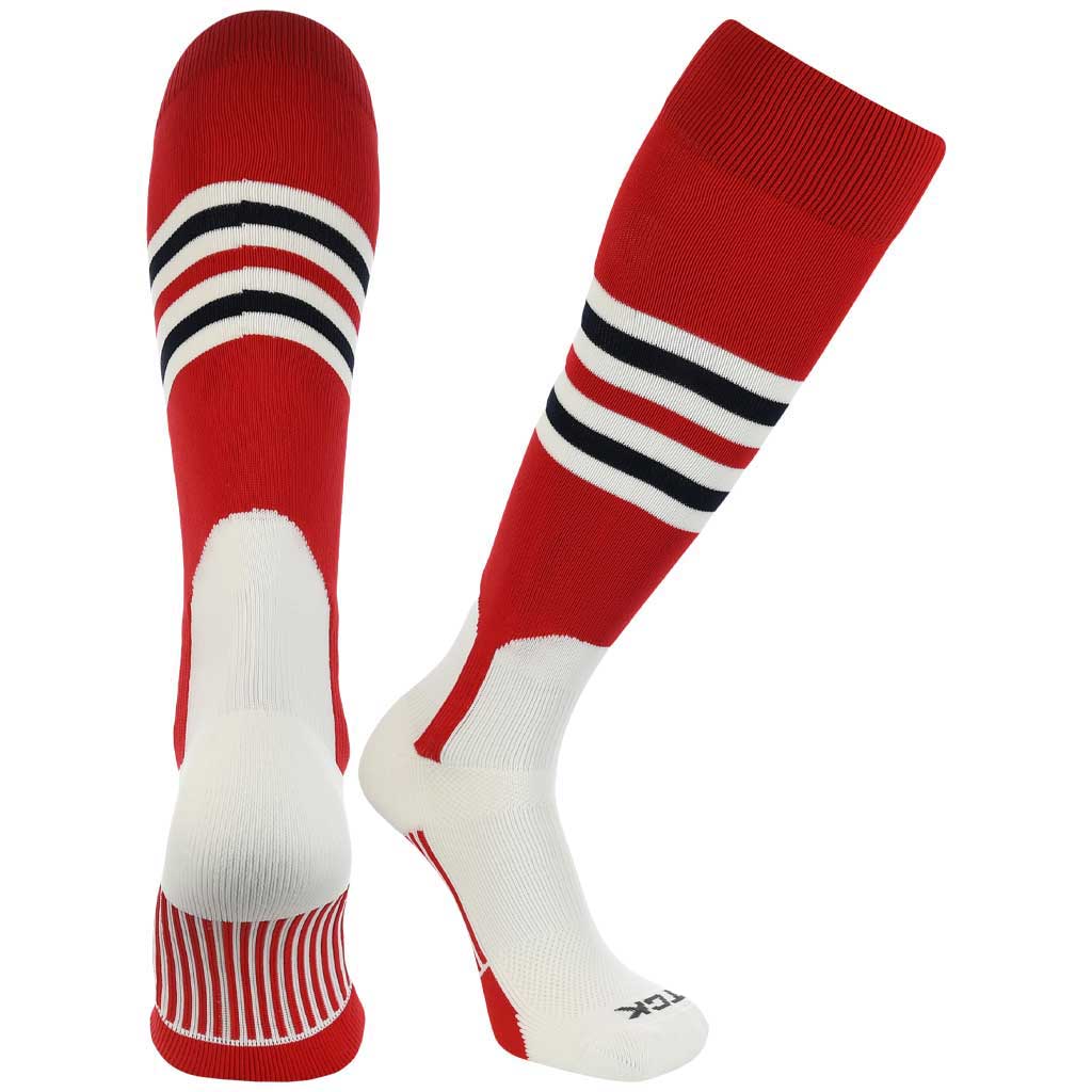 Dugout Over the Calf Stirrup Socks Pattern I 2