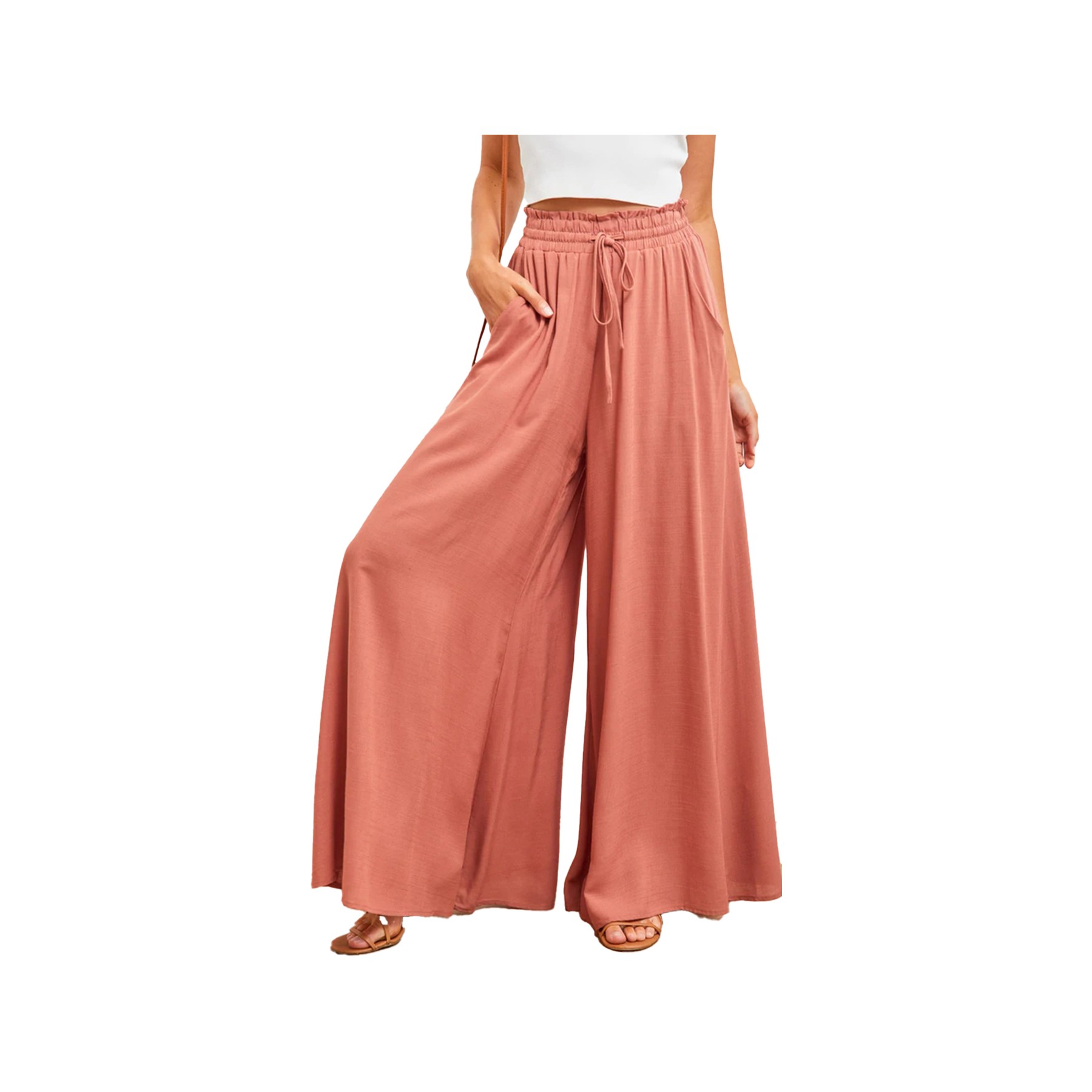 Smocked Coverup Pant 10
