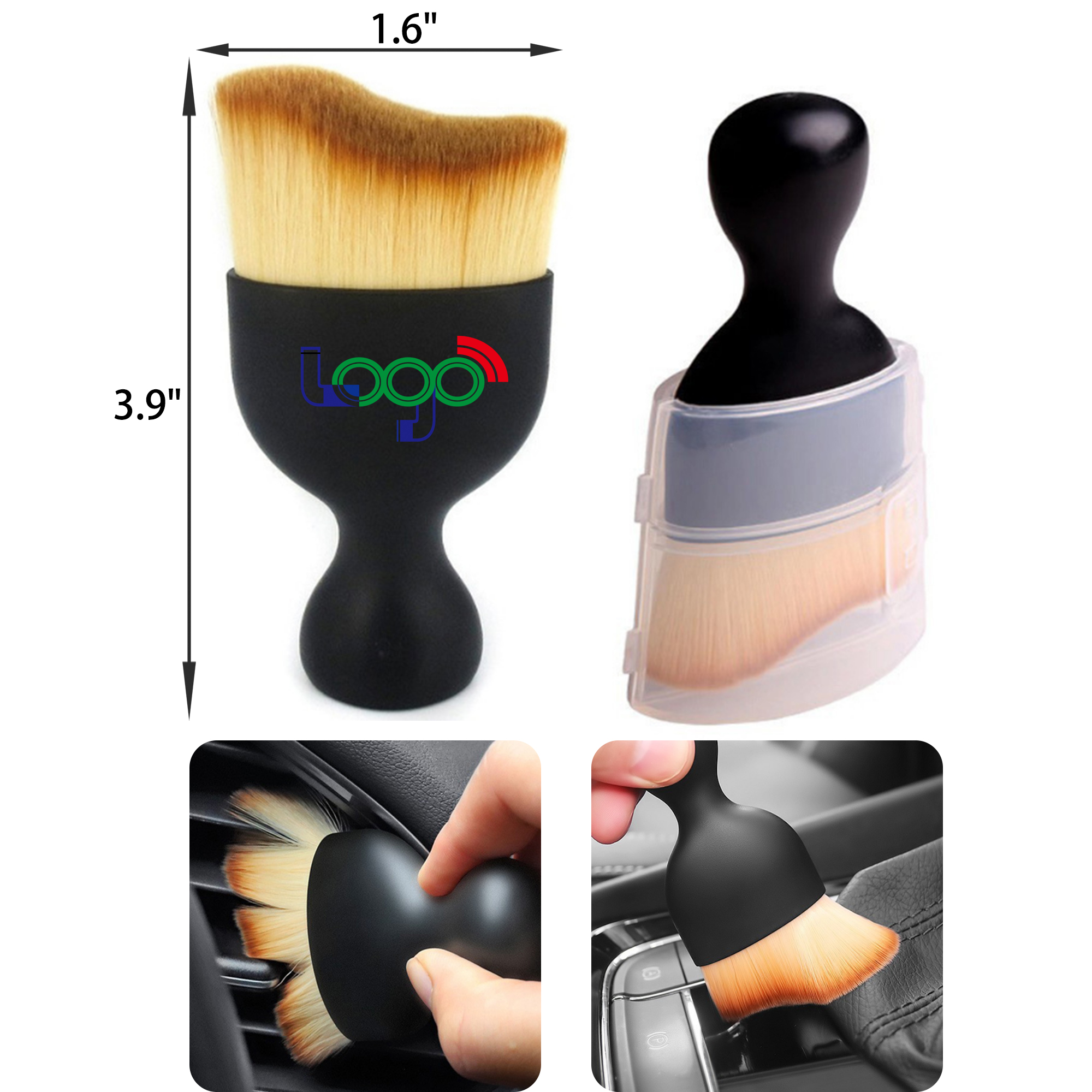 Soft Car Interior Dust Cleaning Brush 2