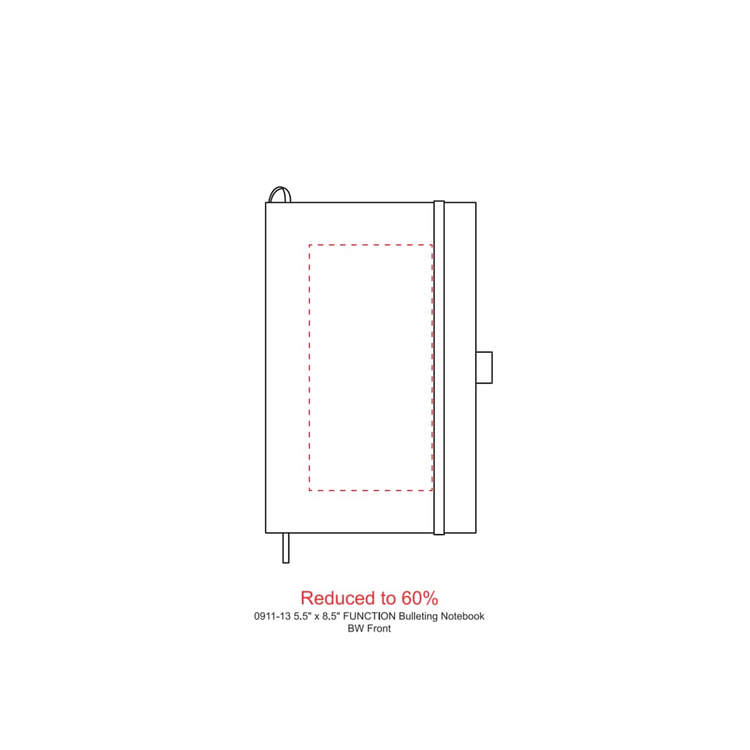 FSC® Mix 5.5" x 8.5" FUNCTION Bulleting Notebook 49