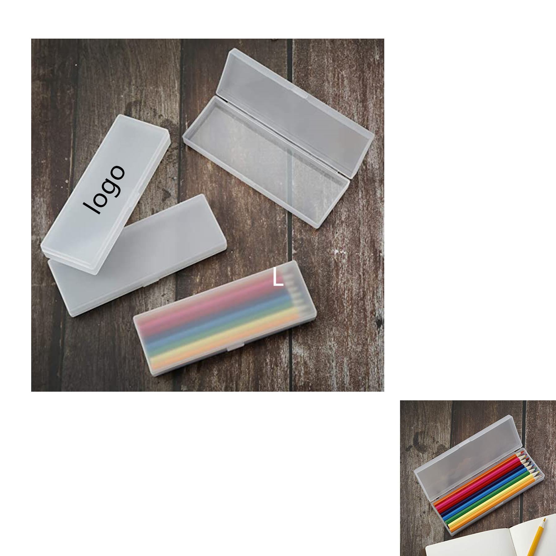 Plastic Pencil Stationery Case 2
