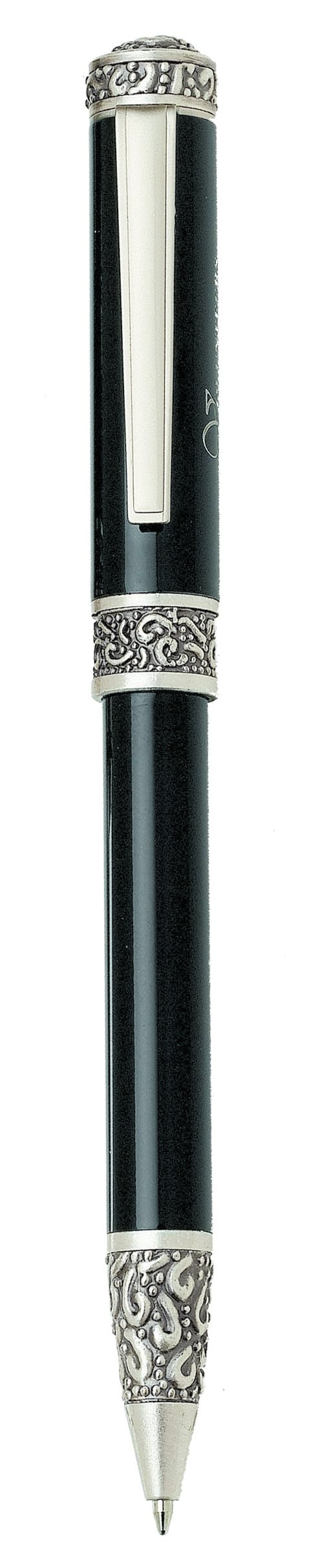 Intalica Twist Action Ballpoint Pen with Cast Metal Appointments