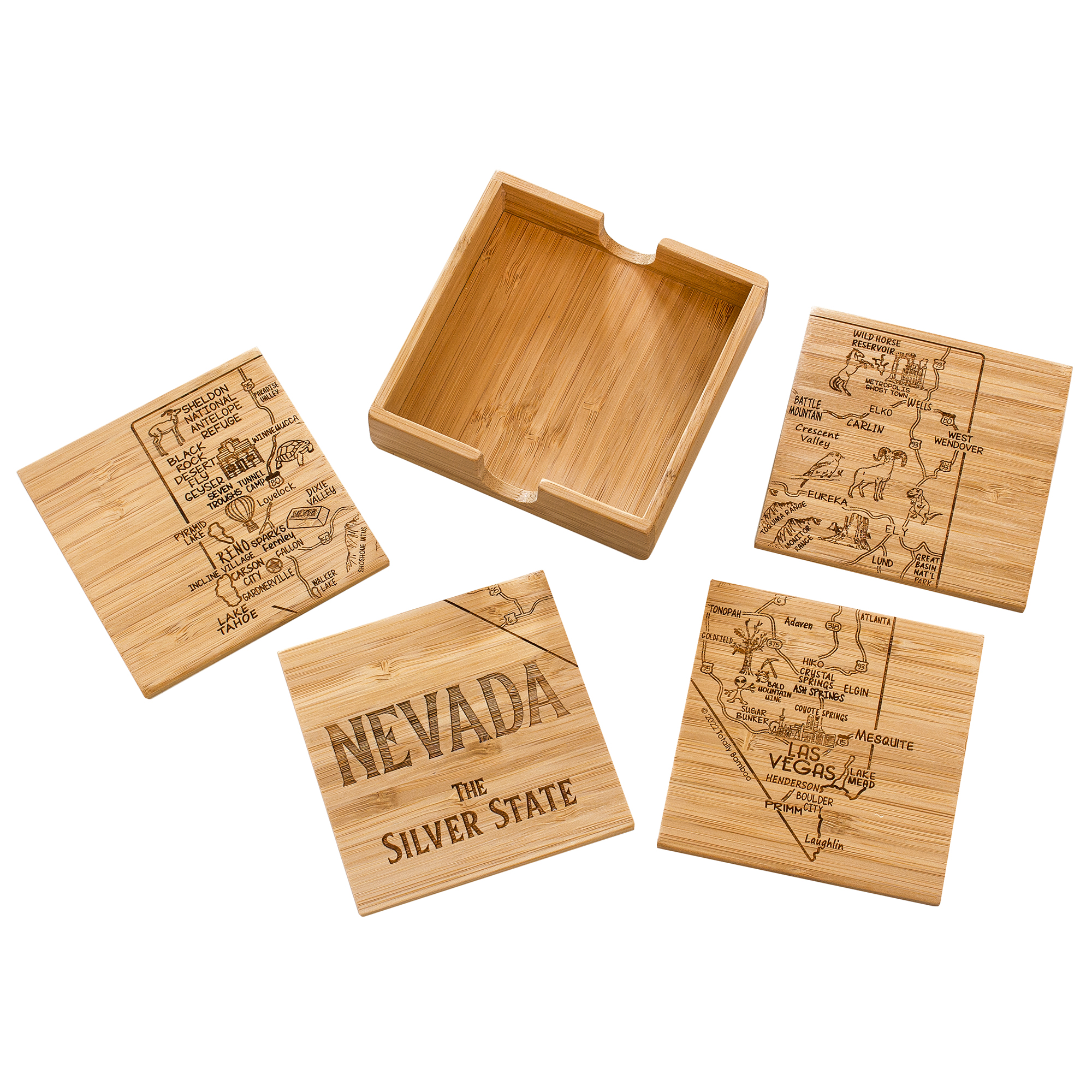 Nevada Puzzle Coaster Set 6