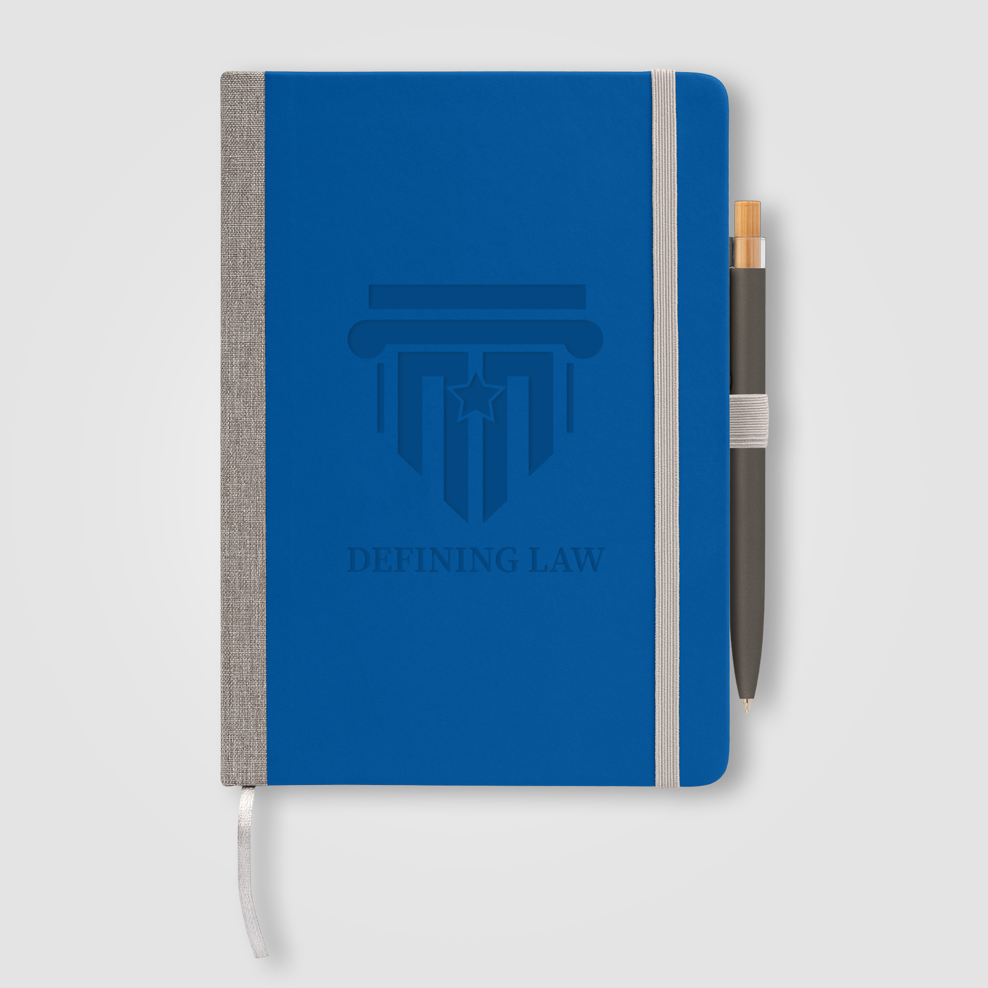 Steinbeck Recycled Hard Cover Journal & Pen Set - A5 5.9" x 8.3" 13
