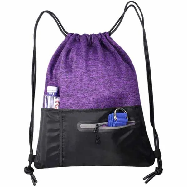 Drawstring Backpack Sackpack Gym Sack String Bag 3