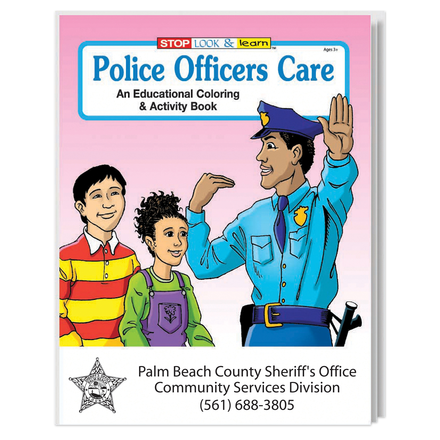 Police Officers Care Coloring Book 2