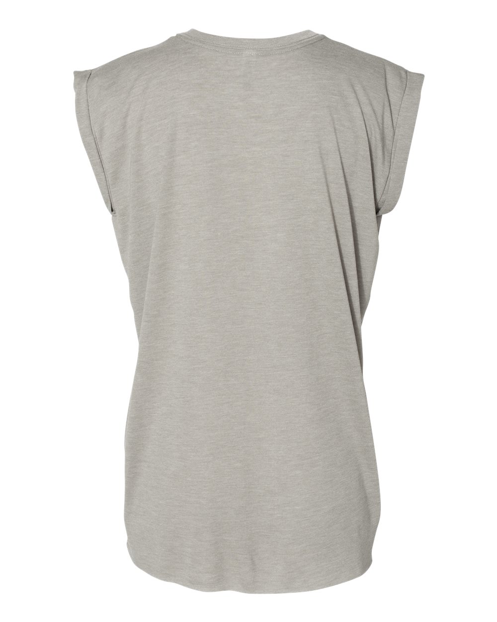 Women's Flowy Rolled Cuffs Muscle Tee - 8804 17