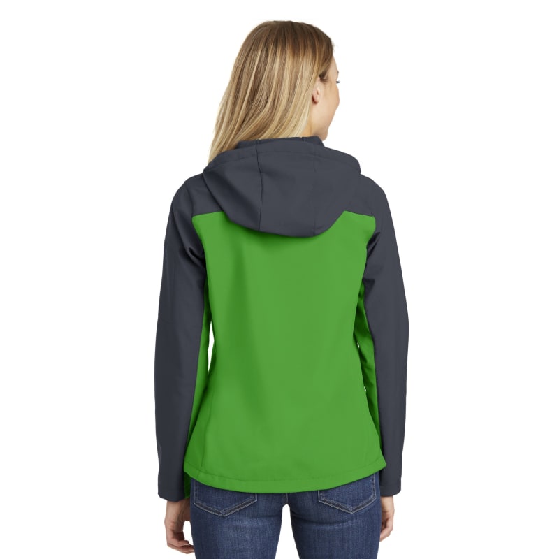 Port Authority Women's Hooded Core Soft Shell Jacket. 7
