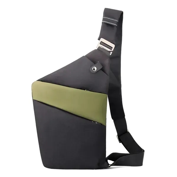 Secure Close-Fit Sling Chest Bag - Anti-Theft Design 16