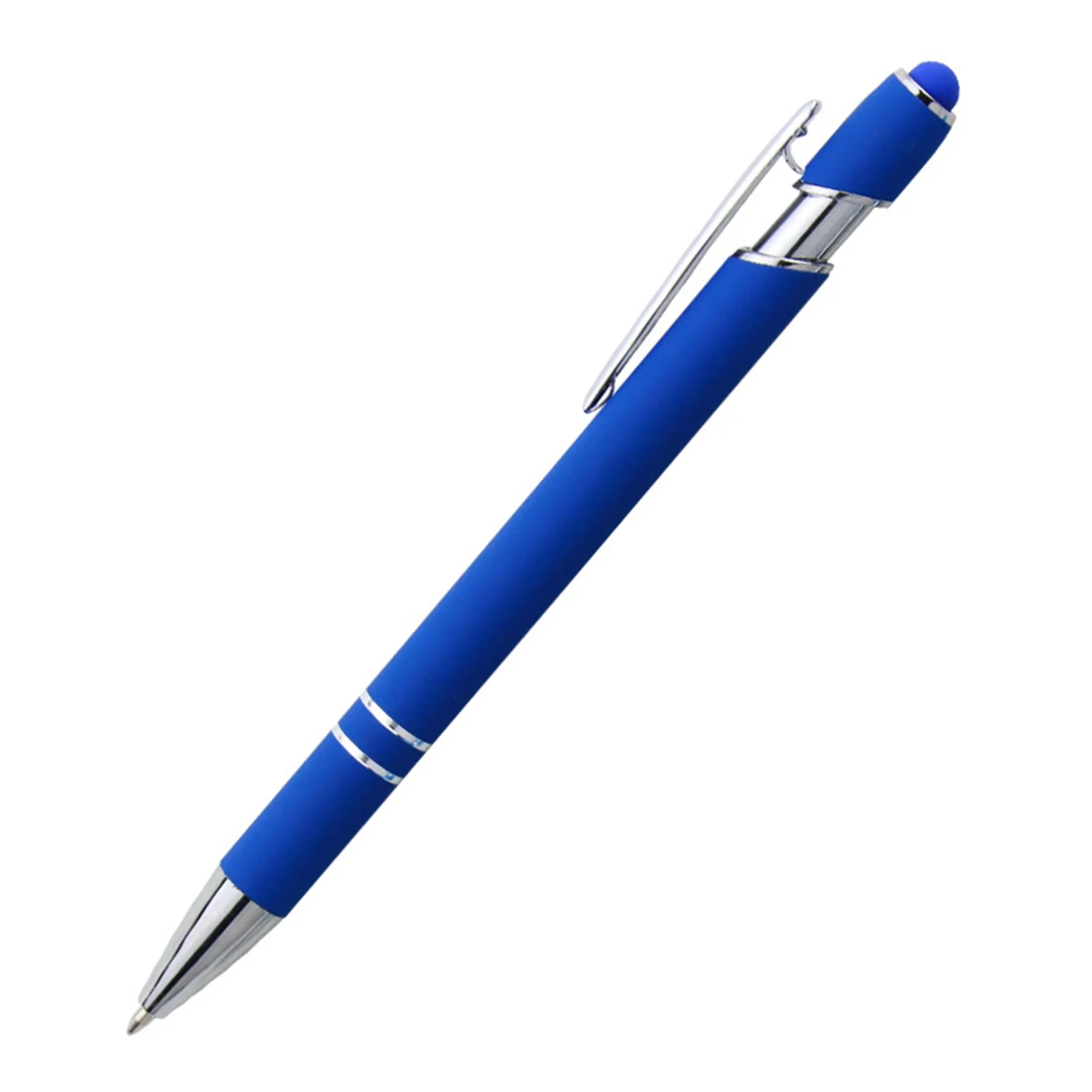 2 in 1 Metal Ballpoint Pen With Colorful Stylus 7