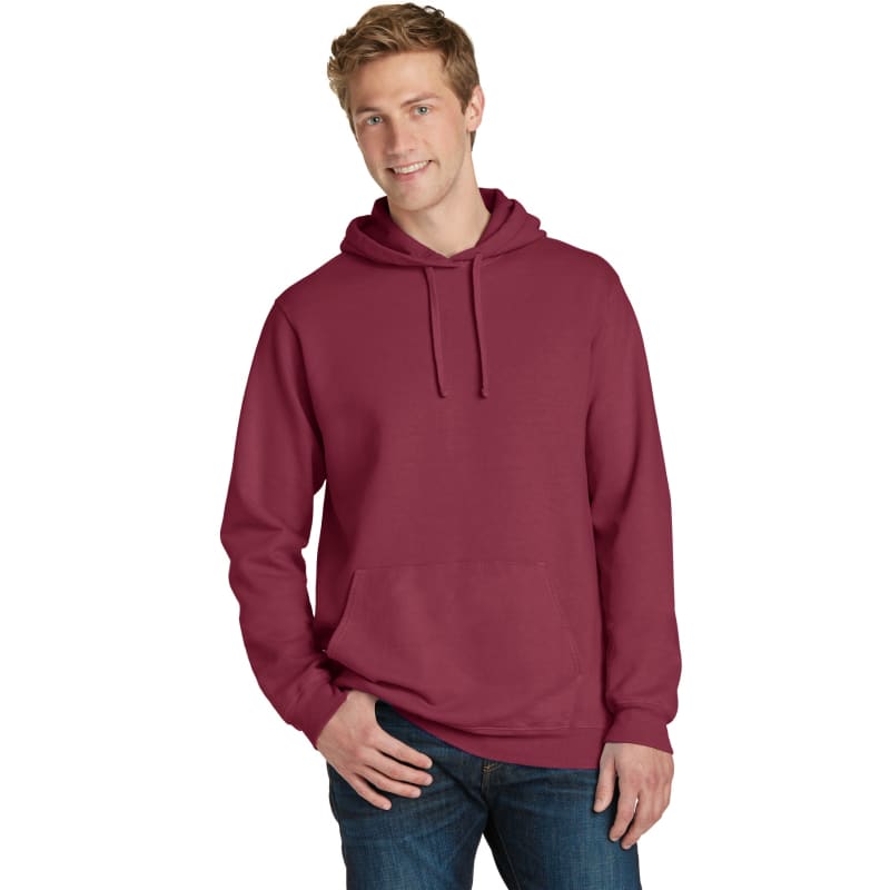 Port & Company Beach Wash Garment-Dyed Pullover Hooded Sweatshirt. 50
