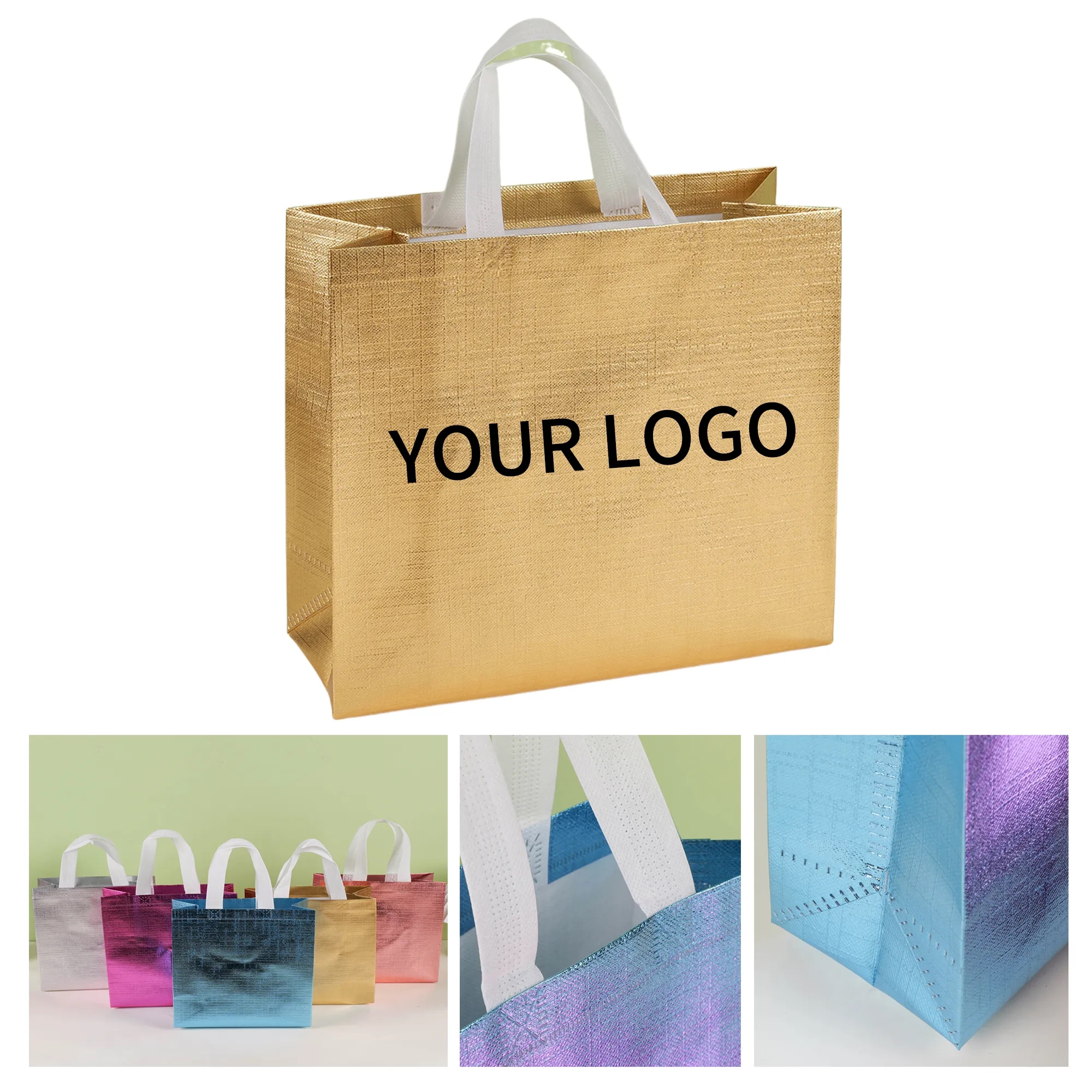 Glossy Non-Woven Grocery Bag 1