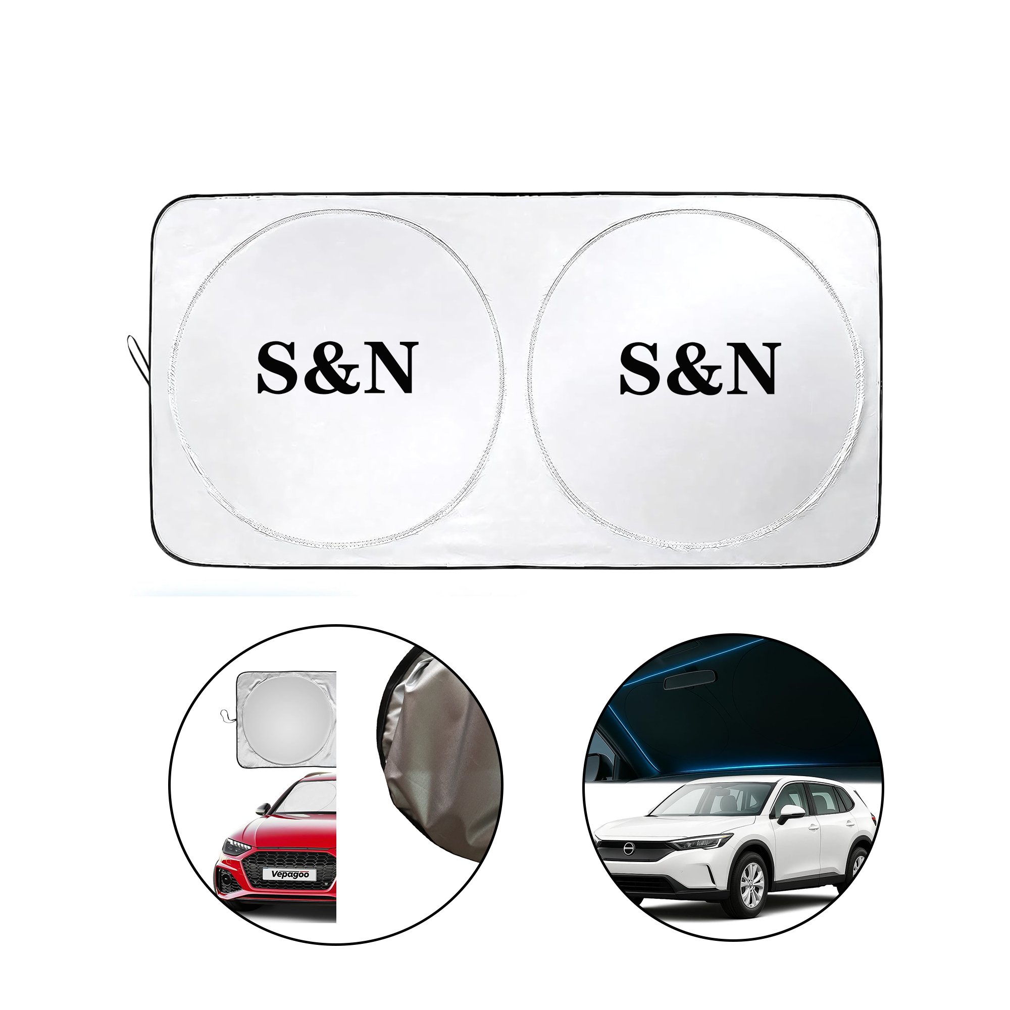 Foldable Car Sun Visor 3