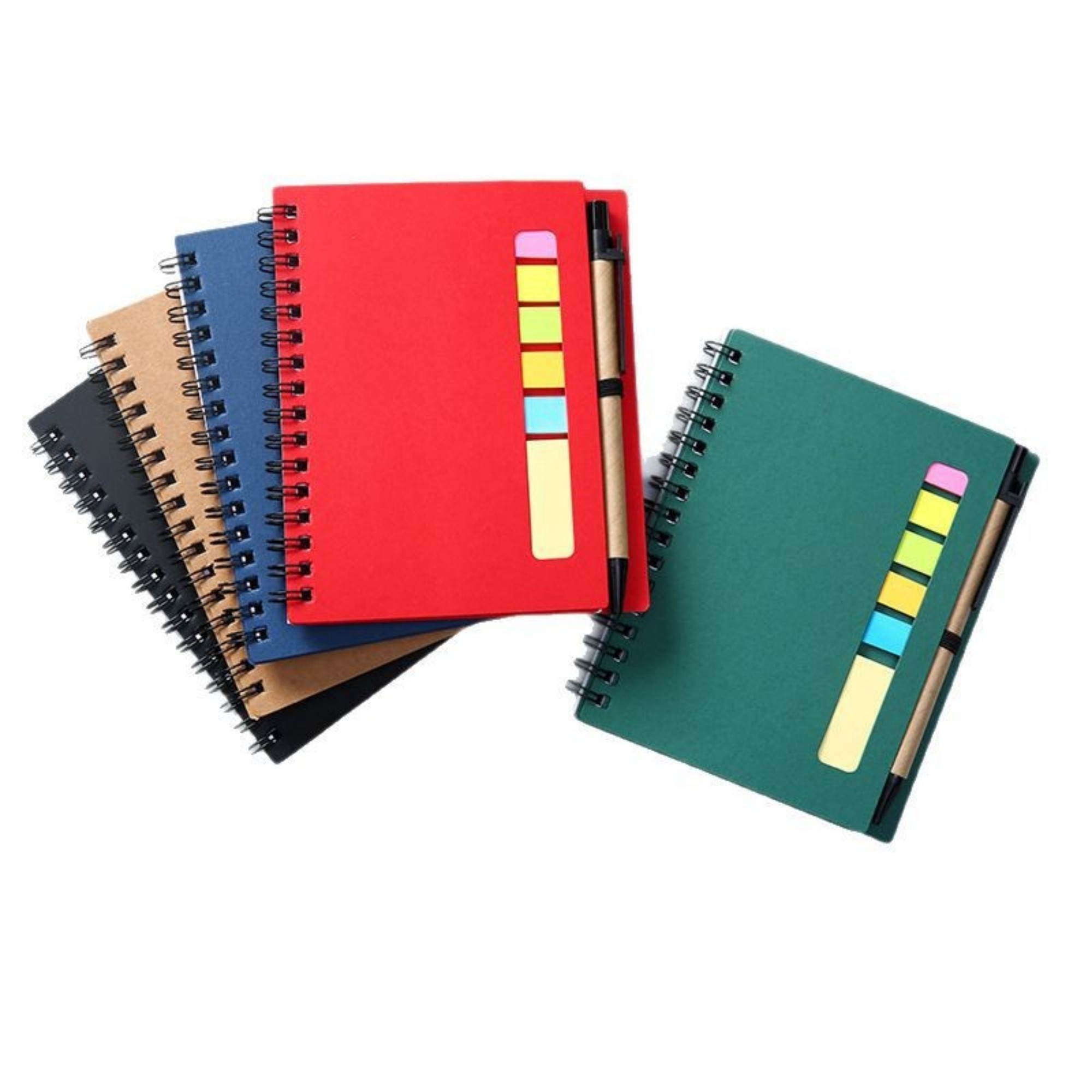 Spiral Notepads With Pen Holder 3