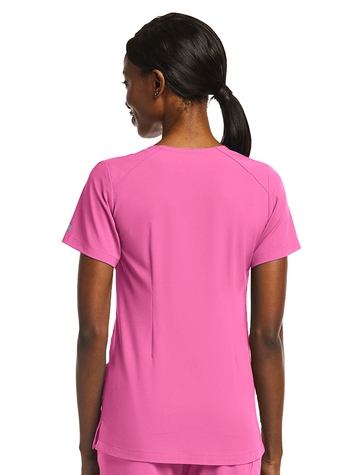 ScrubJoy Originals - Women's Fitted Two-Pocket V-Neck Top 35