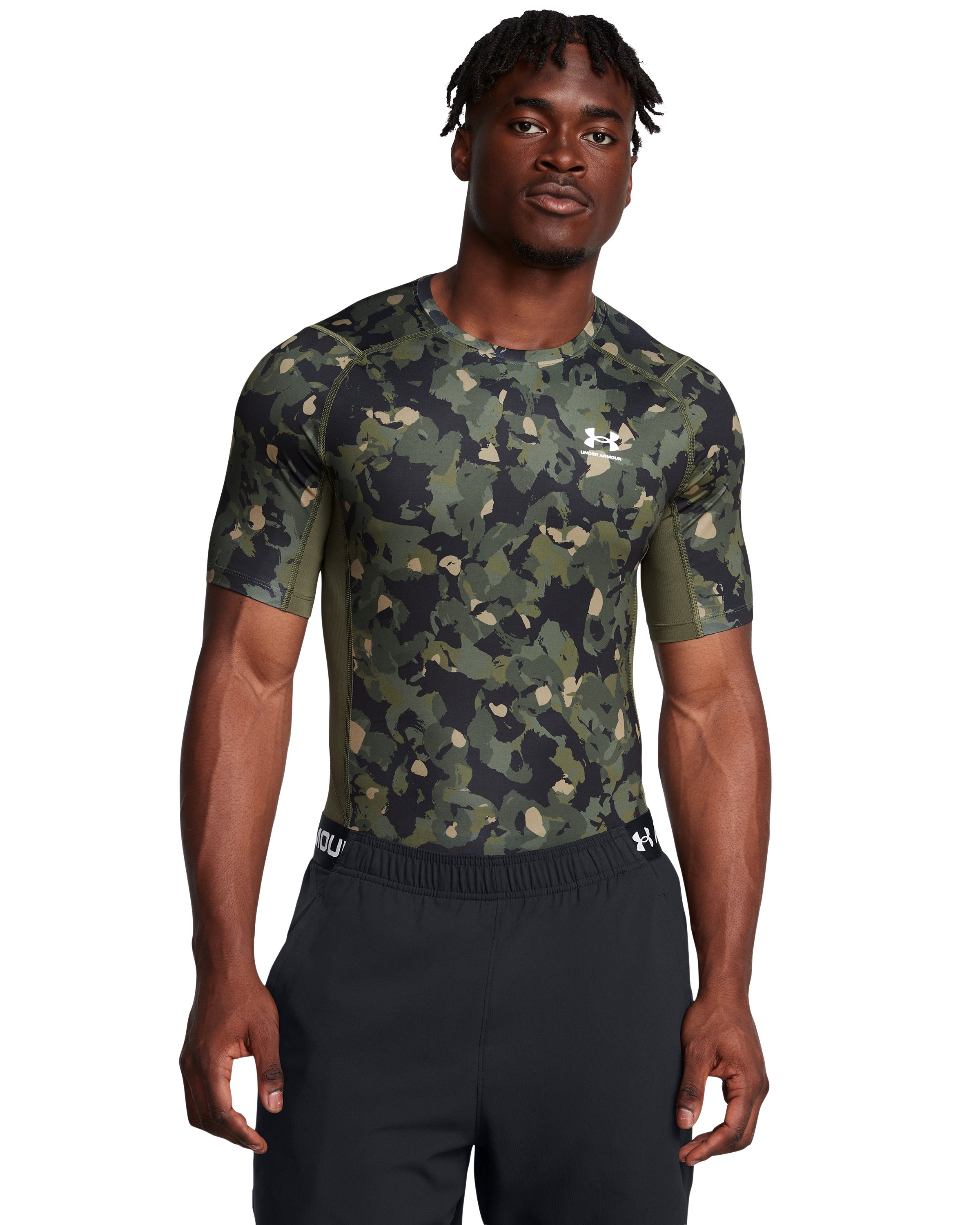 HeatGear Printed Men's Short Sleeve 2