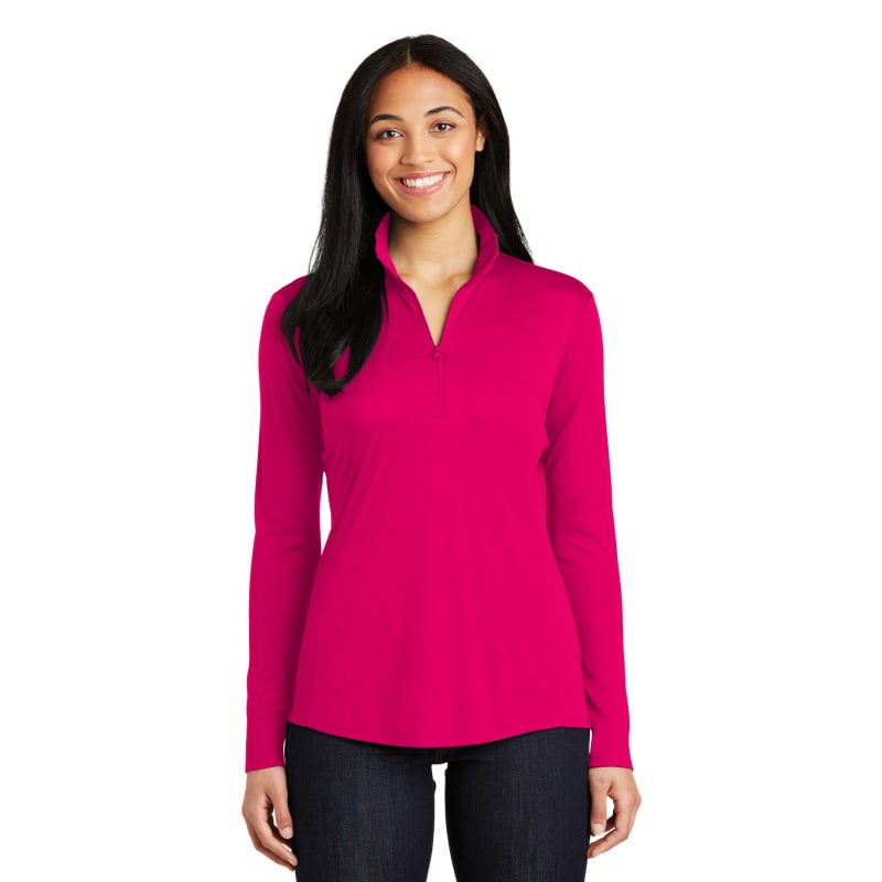 Sport-Tek Women's PosiCharge Competitor 1/4-Zip Pullover., custom hoodie or sweatshirt with logo imprint 4