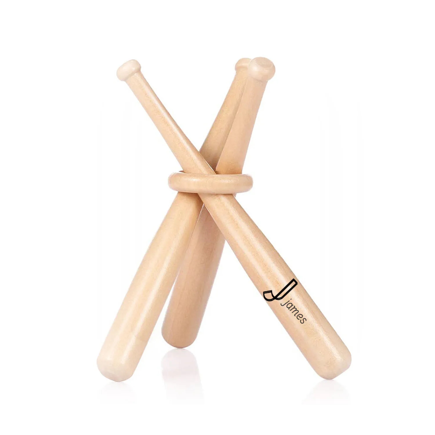Creative Wooden Baseball Holder 1