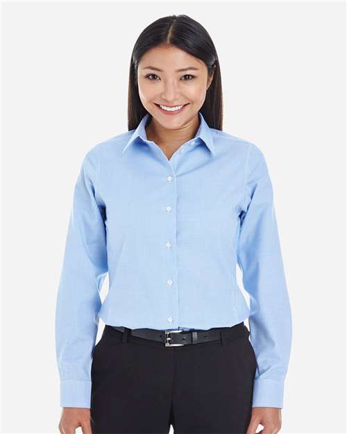 Women's Crown Collection® Royal Dobby Woven Dress Shirt - DG532W 23