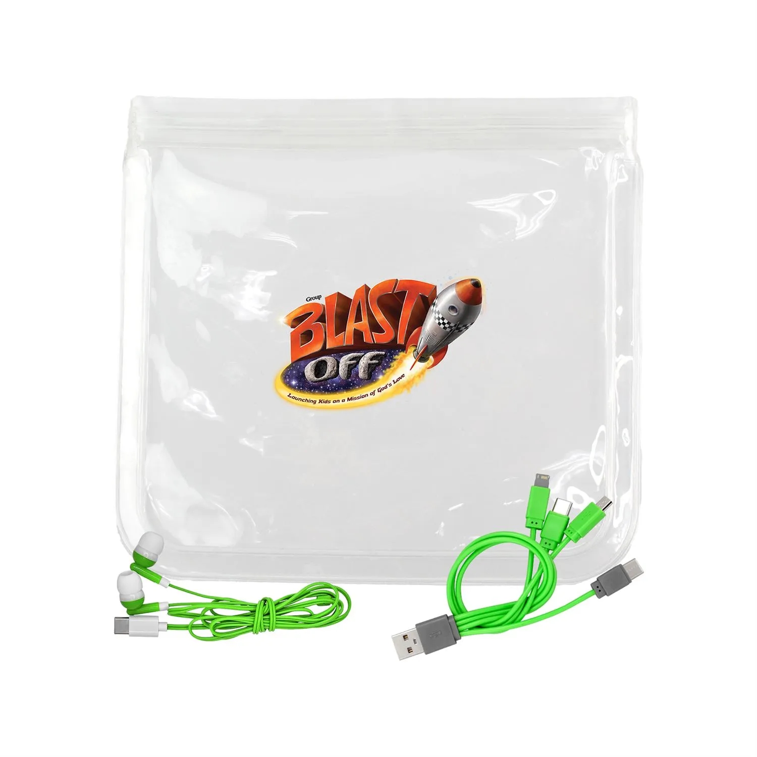 Clear Cable & Ear Bud Set 21