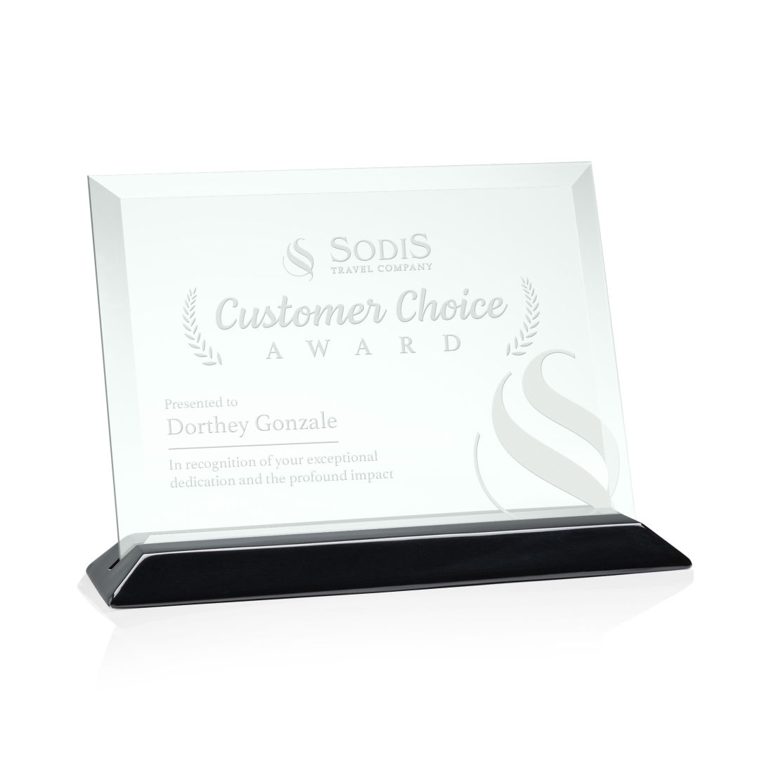 Embassy Award - Jade/Black (Horiz)