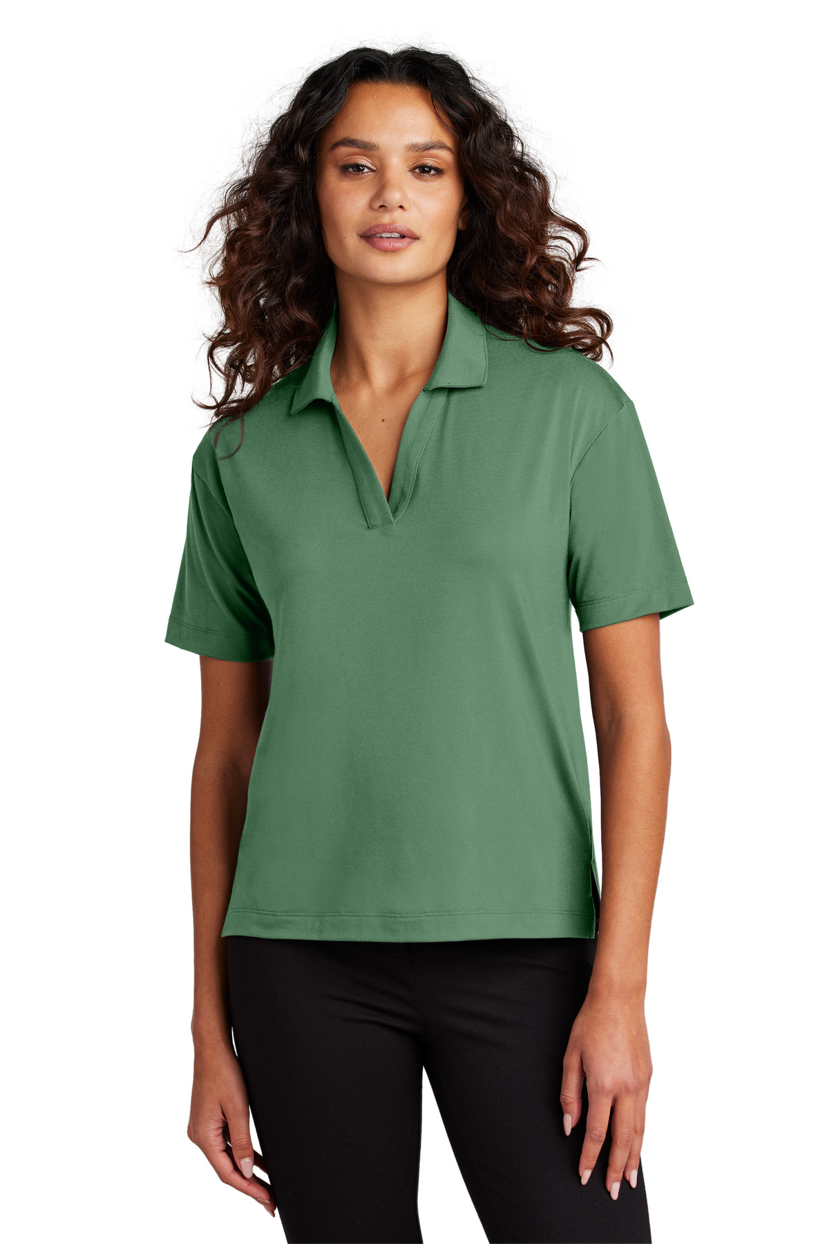 Mercer+Mettle Women's Stretch Jersey Polo MM1015 11