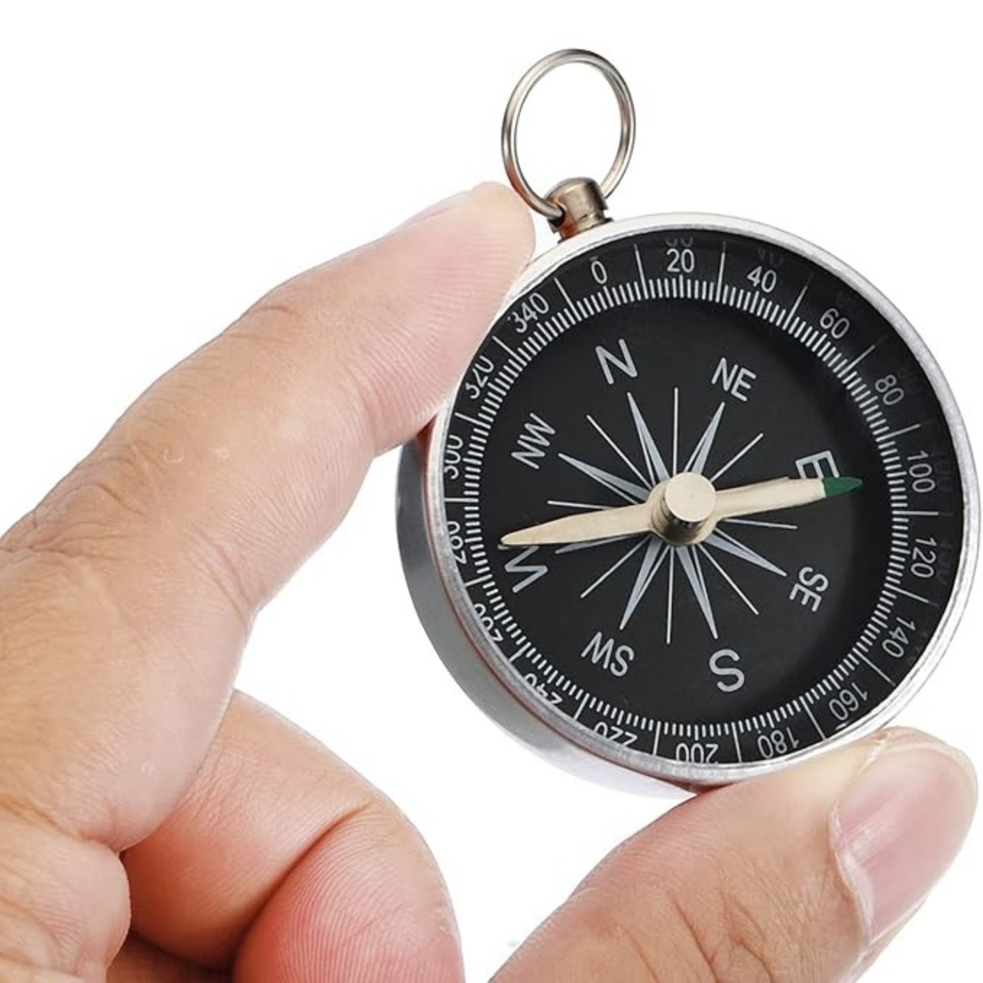 Navigation Compass With Key Ring 5