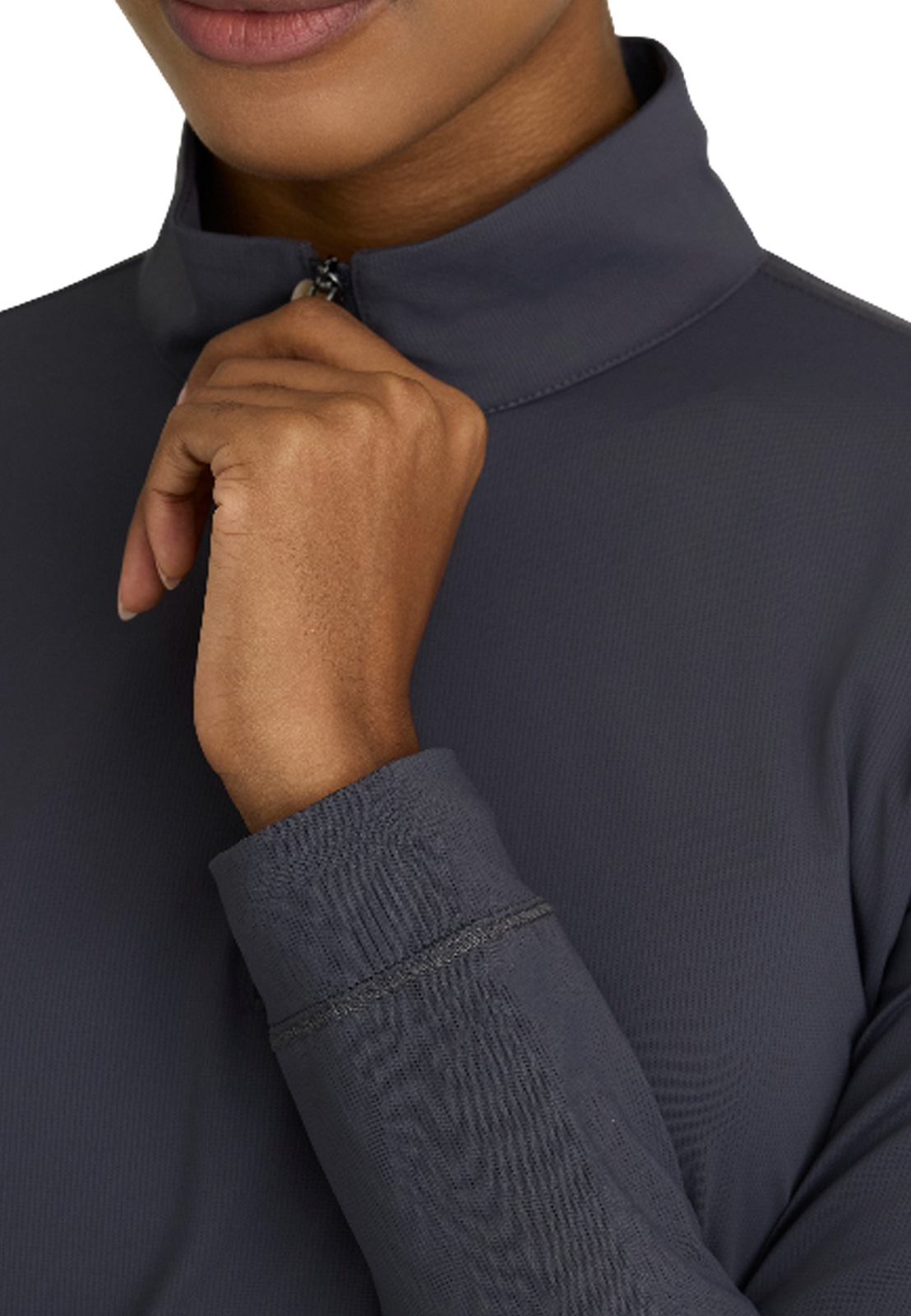Skechers Slip-Ins - Women's Mock Neck Long Sleeve Atlas Scrub Top 12