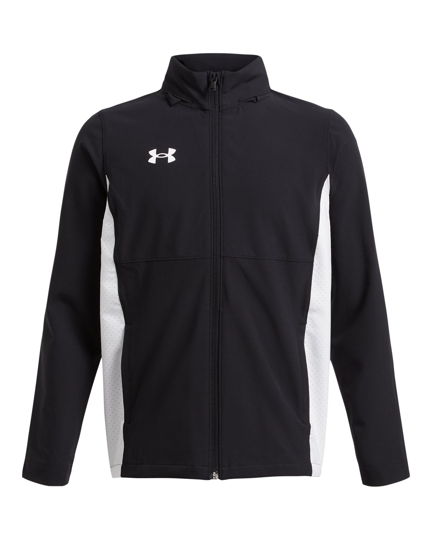 UA Rival Stretch Woven Boys' Full-Zip 2
