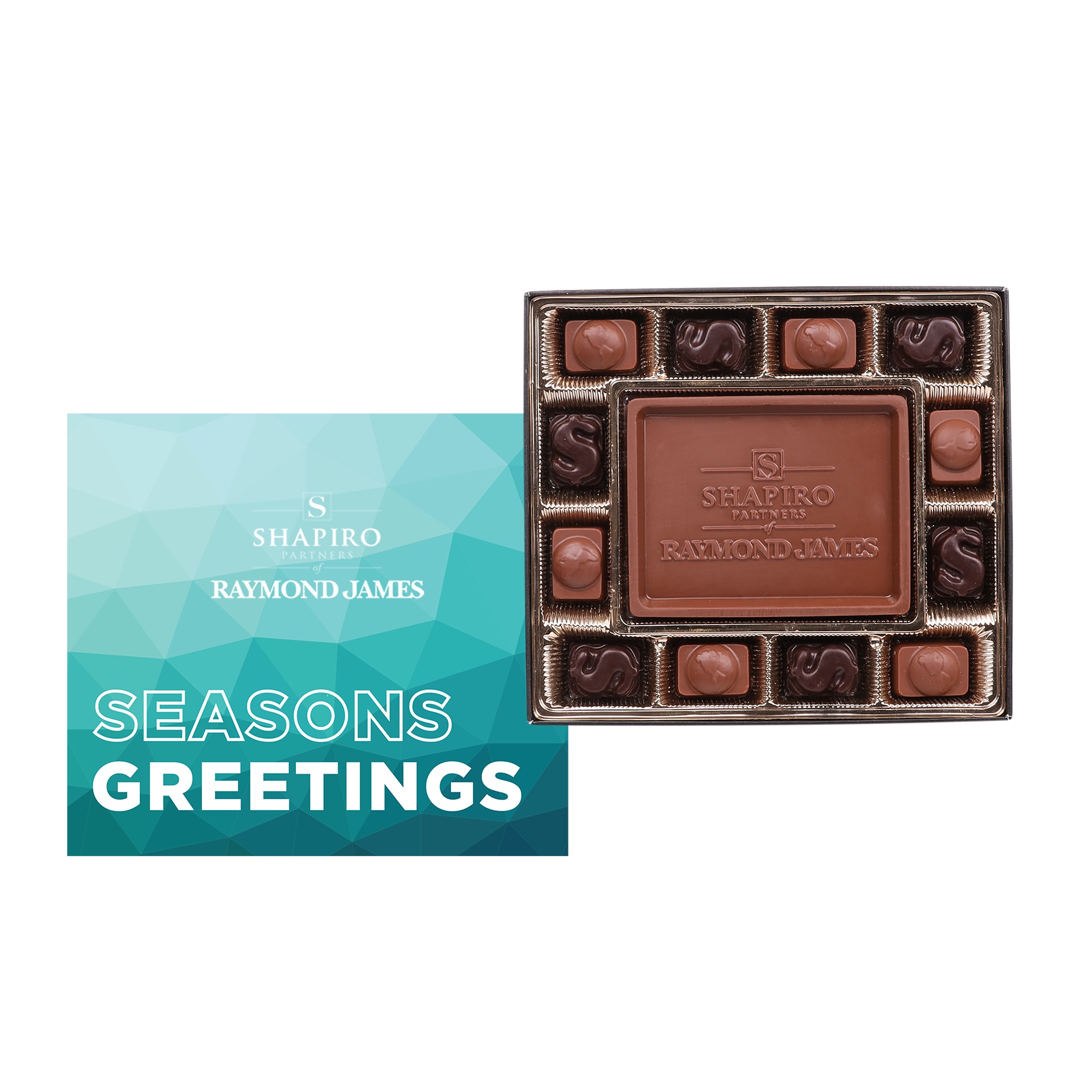 Small Custom Chocolate Delight Gift Box with Full Color Lid 1