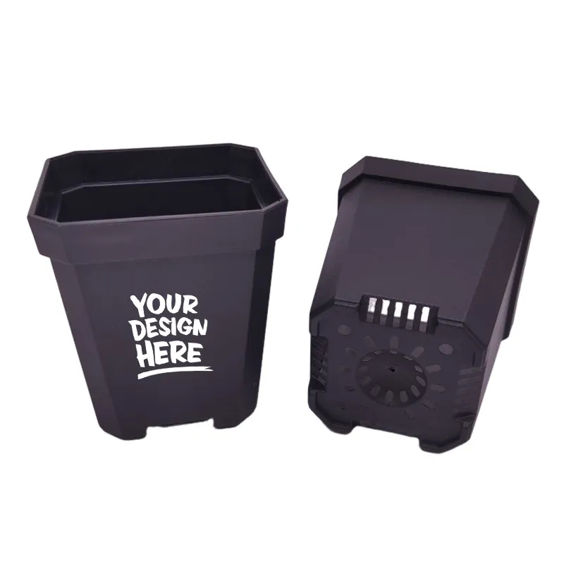Plastic Square Planting Pot 3