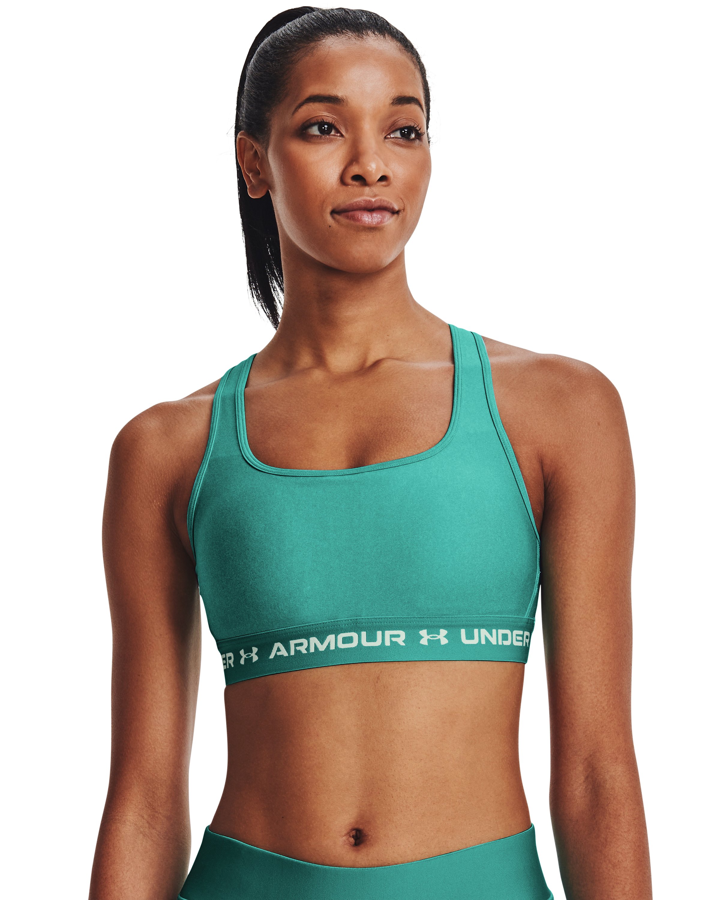 Crossback Mid Heather Women's Sports Bra 12