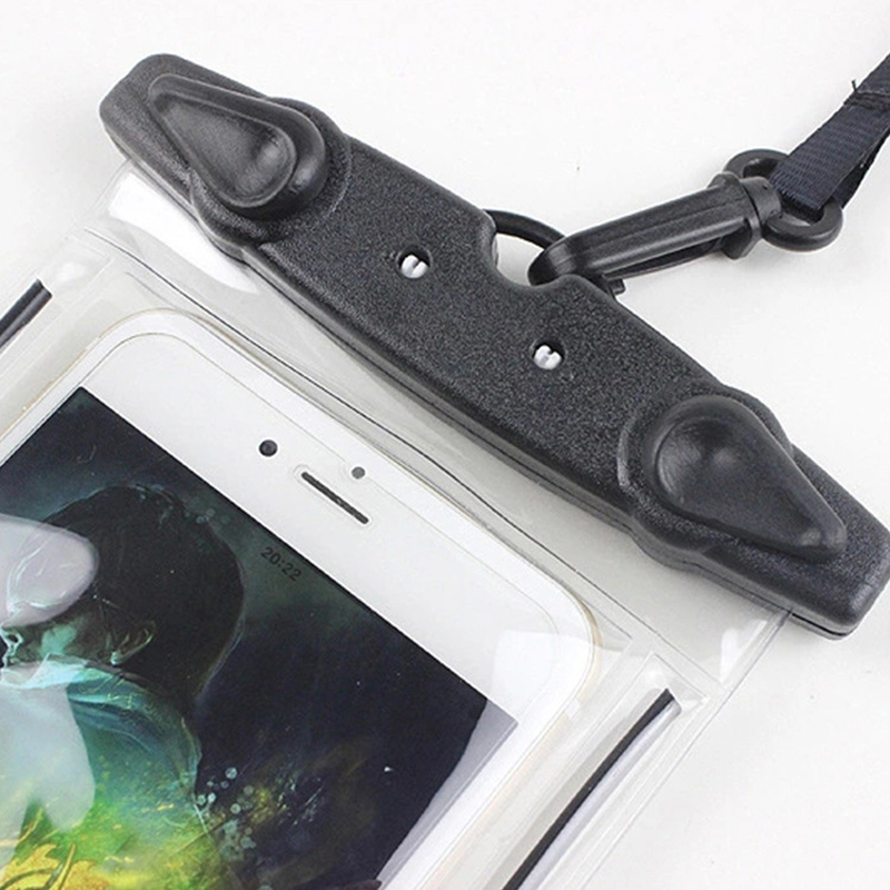 PVC Waterproof Phone Pouch W/ Luminous Strip 7