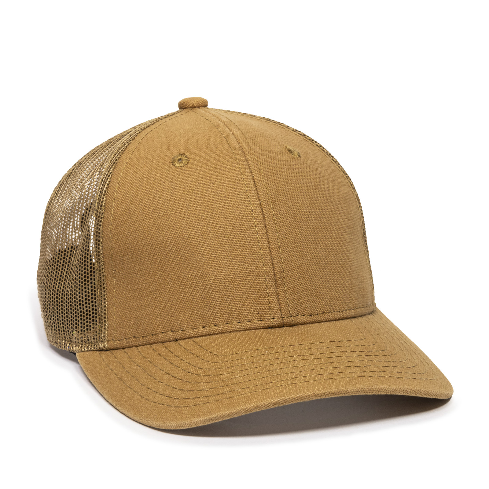 Washed Canvas Mesh Back Cap 3