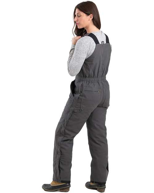 Women's Softstone Duck Insulated Bib Overall - WB515 8