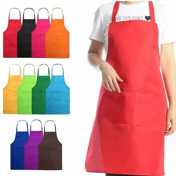 Kitchen Apron With Front Pocket 4