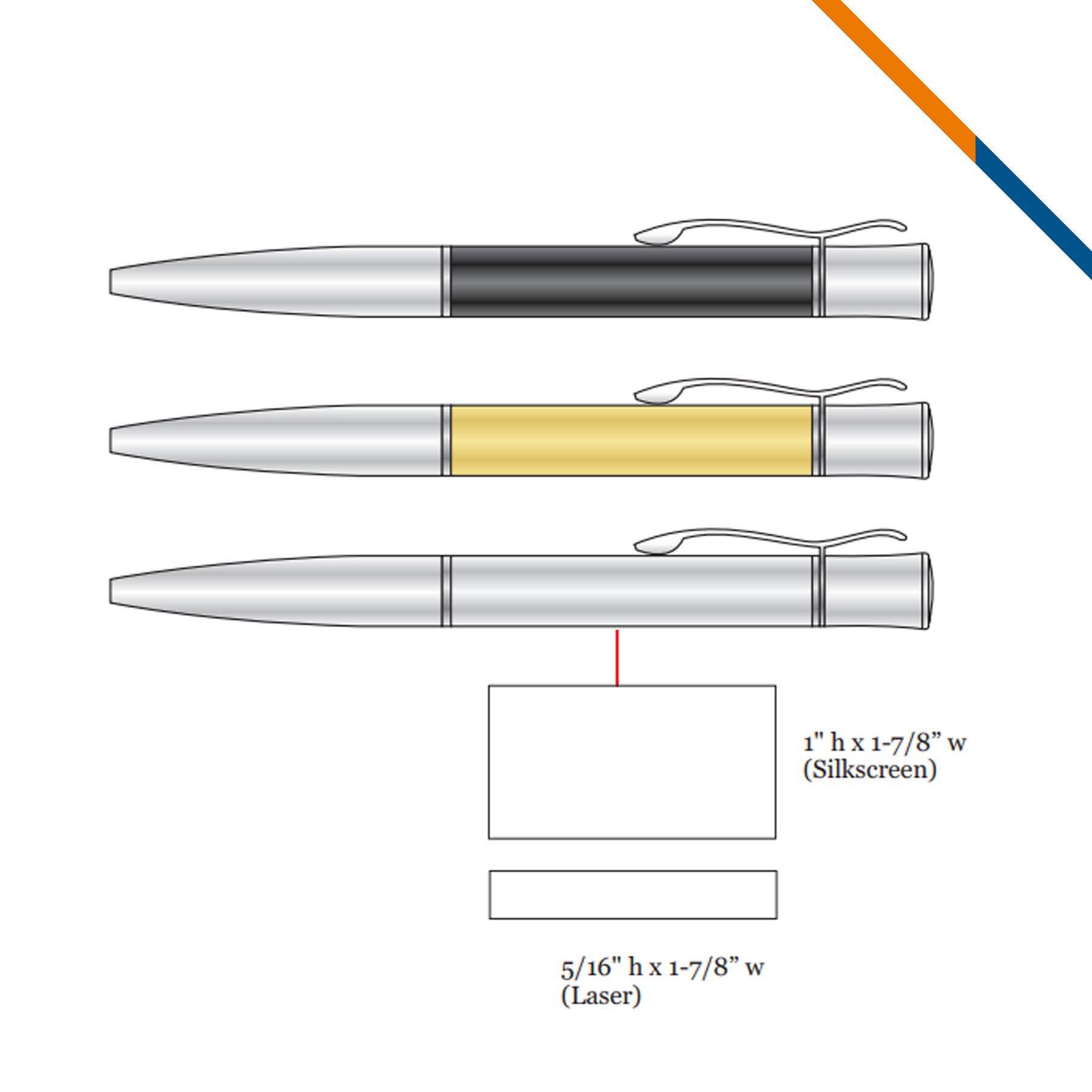 Waisa Metal Pen 8
