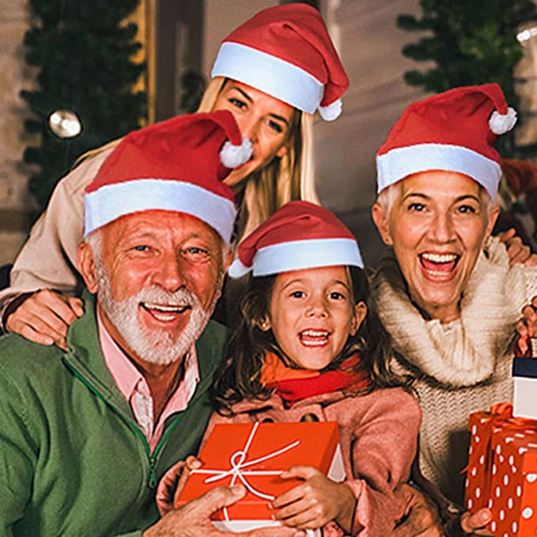 Christmas Xmas Party Santa Hat For Adults 9
