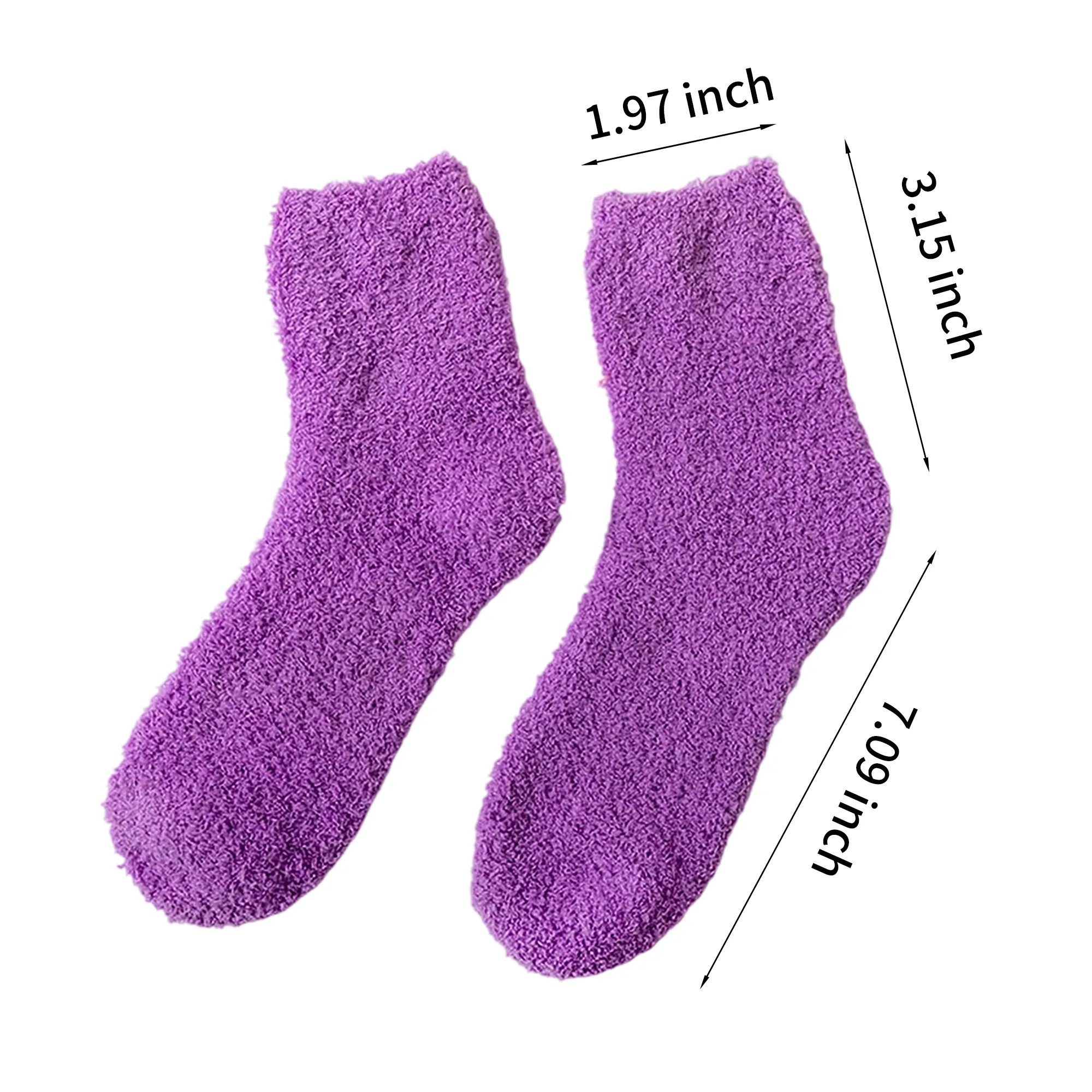 Women's Fuzzy Socks 12
