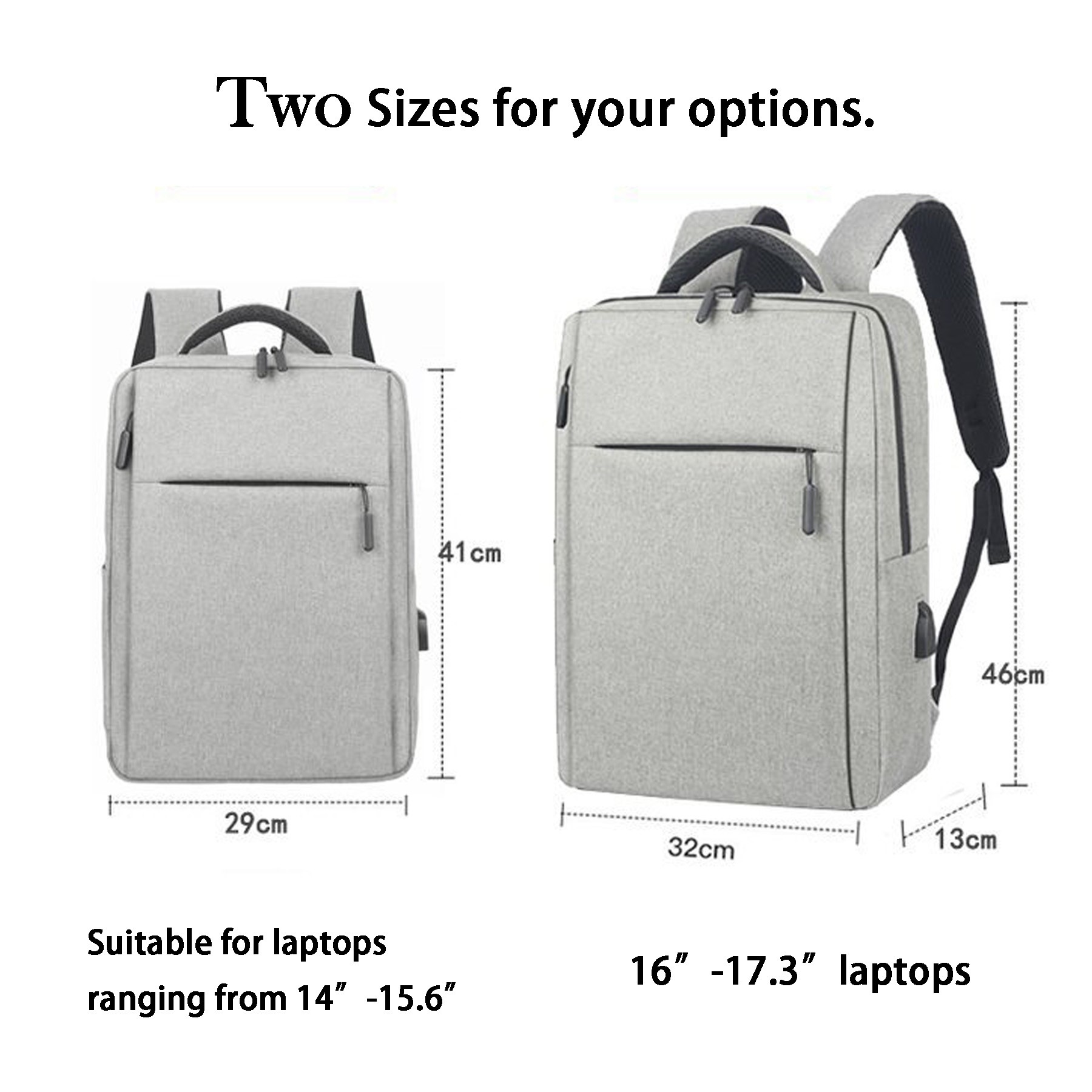 Travel Backpack, Business Work Bag with USB Charging Port 4
