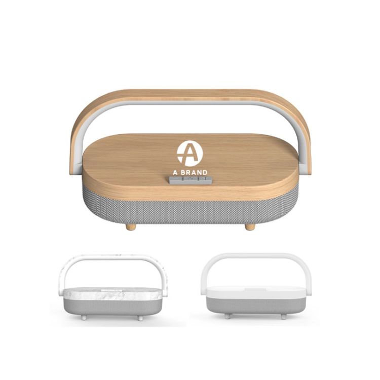 Custom Grain Charging Station Music Touch Lamp 2